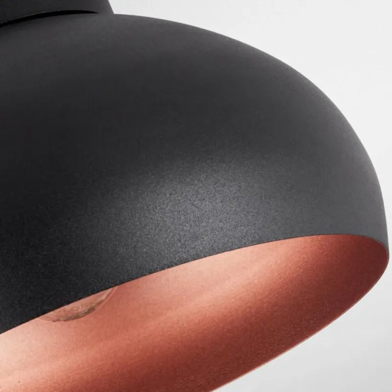 hofstein Plafonnier Guayo Noir, 1 lumière