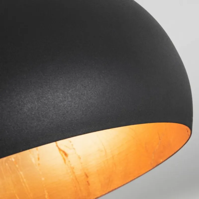 Lampes Dorées-hofstein Plafonnier Guayo Noir, 1 lumière