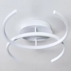 hofstein Plafonnier Guinea LED Blanc, 2 lumières