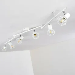 Lampes Vintages & Rétros-hofstein Plafonnier Gullspang Blanc, 6 lumières