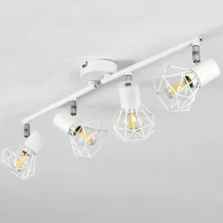 Lampes Vintages & Rétros-hofstein Plafonnier Gullspang Blanc, 4 lumières