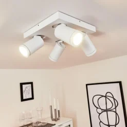 hofstein Plafonnier Hakamken Blanc, 4 lumières