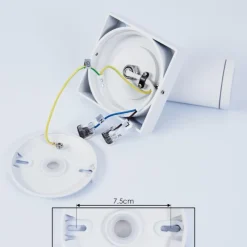 hofstein Plafonnier Hakamken Blanc, 1 lumière