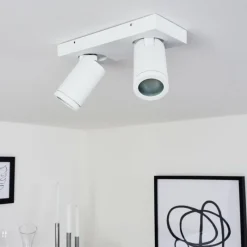 hofstein Plafonnier Hakamken Blanc, 2 lumières