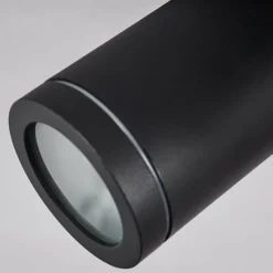 hofstein Plafonnier Hakamken LED Noir, 4 lumières