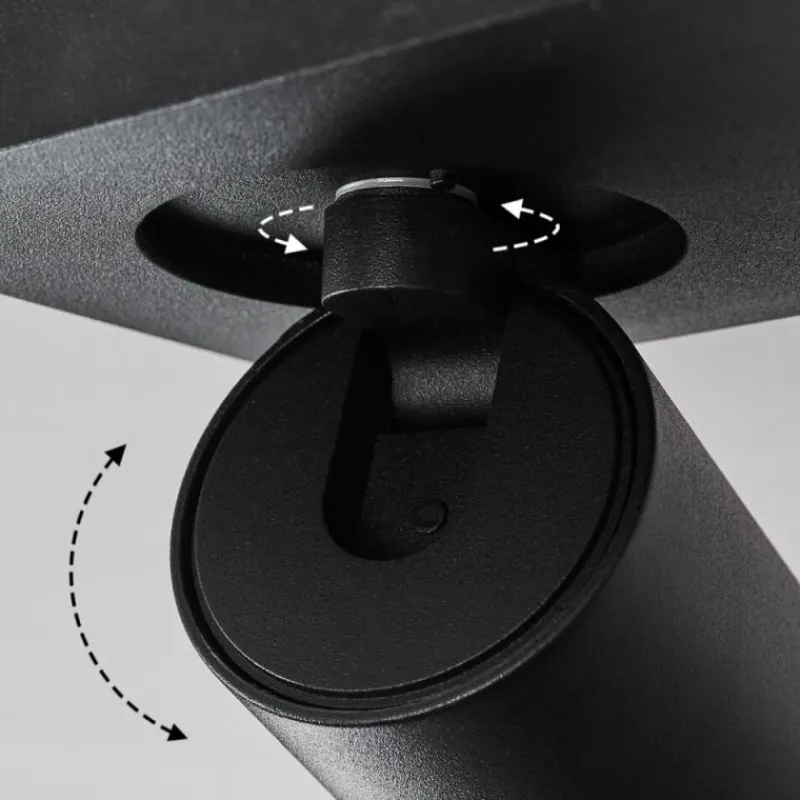 hofstein Plafonnier Hakamken Noir, 3 lumières