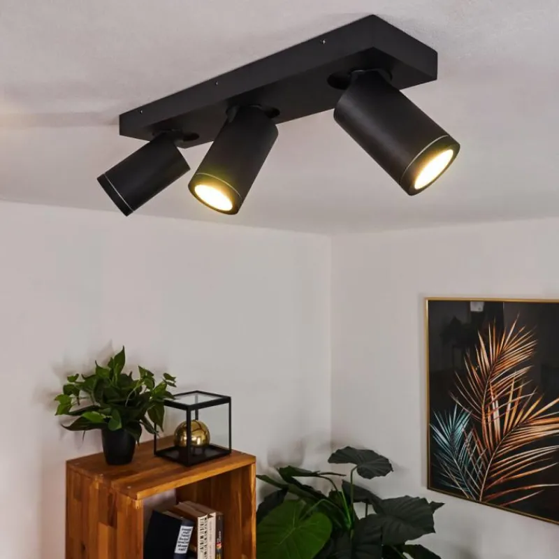 hofstein Plafonnier Hakamken Noir, 3 lumières