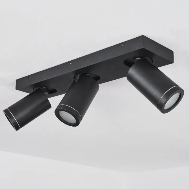 hofstein Plafonnier Hakamken Noir, 3 lumières