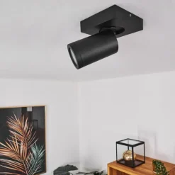 hofstein Plafonnier Hakamken Noir, 1 lumière