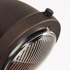 Lampes Industrielles-hofstein Plafonnier Herford Bois foncé, 3 lumières