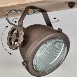 Lampes Industrielles-hofstein Plafonnier Herford Écru, 4 lumières