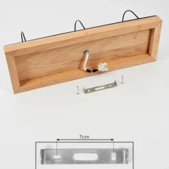 Lampes Vintages & Rétros-hofstein Plafonnier Hodne Écru, Noir, 2 lumières