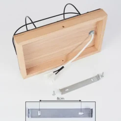 Lampes Vintages & Rétros-hofstein Plafonnier Hodne Écru, Noir, 1 lumière