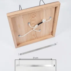 Lampes Vintages & Rétros-hofstein Plafonnier Hodne Écru, Noir, 4 lumières