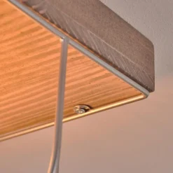 Lampes Vintages & Rétros-hofstein Plafonnier Hodne Gris, Écru, Noir, 1 lumière