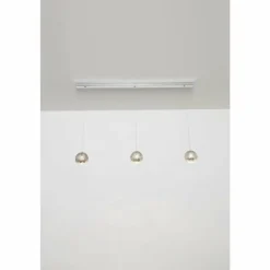 Luminaires Rustiques-Luminaires Holländer Plafonnier Holländer CAPPUCINO Argenté, 3 lumières