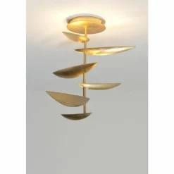 Lampes Dorées-Luminaires Holländer Plafonnier Holländer MASCOTTE LED Or, 6 lumières