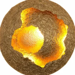 Lampes Dorées-Luminaires Holländer Plafonnier Holländer NIDODIVESPE LED Or, 1 lumière