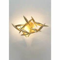 Lampes Dorées-Luminaires Holländer Plafonnier Holländer REGATTA LED Or, 9 lumières