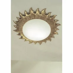 Luminaires Holländer Plafonnier Holländer SOLE GRANDE Or, 3 lumières