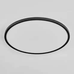 hofstein Plafonnier Hooper LED Noir, 1 lumière