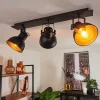 Lampes Industrielles-hofstein Plafonnier Hora Noir, 3 lumières
