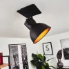 Lampes Industrielles-hofstein Plafonnier Hora Noir, 1 lumière