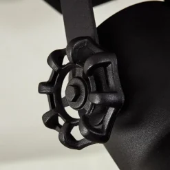 Lampes Industrielles-hofstein Plafonnier Hora Noir, 1 lumière