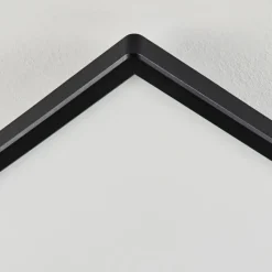 hofstein Plafonnier Hortinhas LED Noir, 1 lumière, Télécommandes, Changeur de couleurs