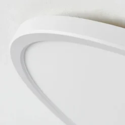 hofstein Plafonnier Hortinhas LED Blanc, 1 lumière, Télécommandes, Changeur de couleurs