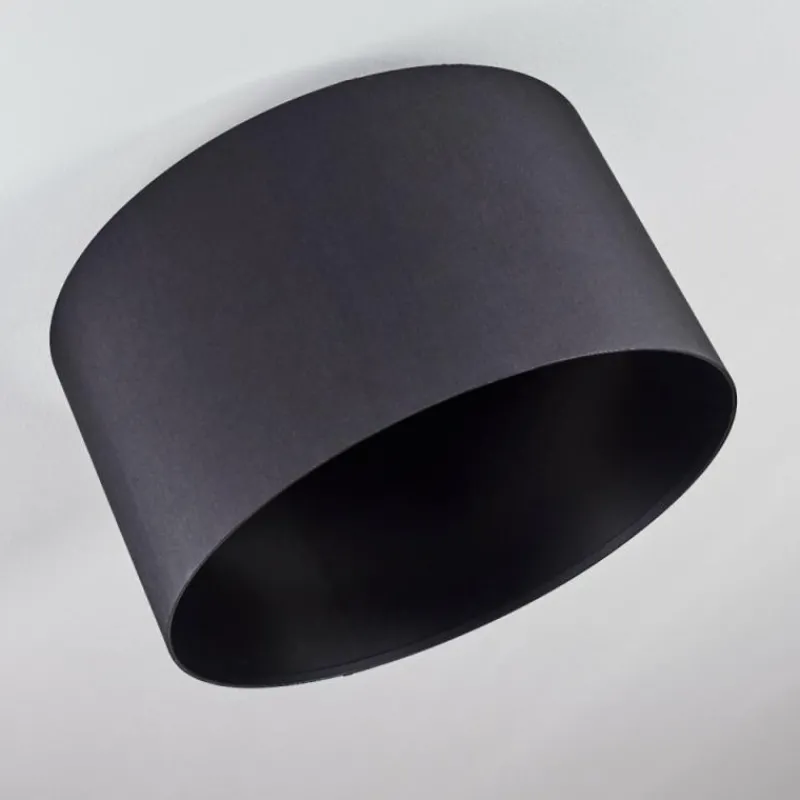 Lampes En Tissu-hofstein Plafonnier Huarate Noir, 1 lumière