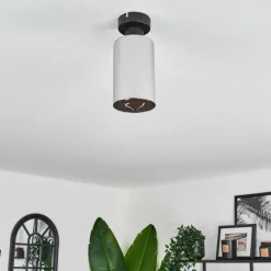 hofstein Plafonnier Hunouri Noir, 1 lumière