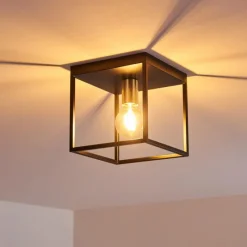 hofstein Plafonnier Ibusuki Noir, 1 lumière