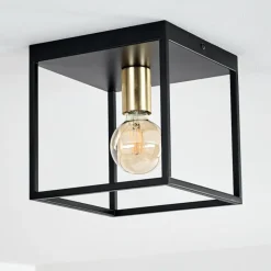 hofstein Plafonnier Ibusuki Noir, 1 lumière