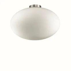Luminaires Ideallux Plafonnier Ideal Lux CANDY Blanc, 1 lumière