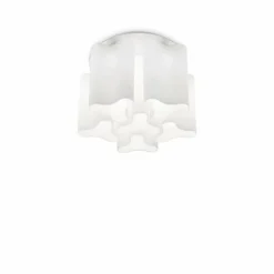 Luminaires Ideallux Plafonnier Ideal Lux COMPO Blanc, 6 lumières