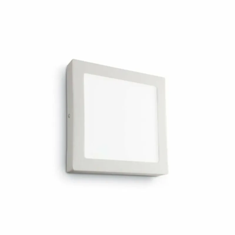 Luminaires Ideallux Plafonnier Ideal Lux UNIVERSAL LED Blanc, 1 lumière* Éclairage Led