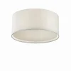 Lampes En Tissu-Luminaires Ideallux Plafonnier Ideal Lux WHEEL Blanc, 5 lumières