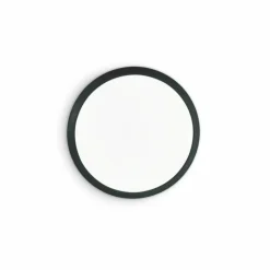 Luminaires Ideallux Plafonnier Ideallux GEMMA LED Noir, 1 lumière