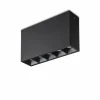 Luminaires Ideallux Plafonnier Ideallux LIKA LED Noir, 1 lumière* Éclairage Led