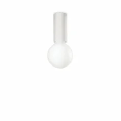 Lampes À Boules-Luminaires Ideallux Plafonnier Ideallux PETIT Blanc, 1 lumière