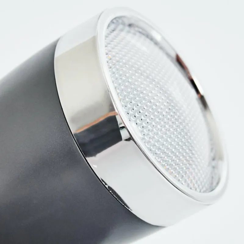 Lampes Industrielles-hofstein Plafonnier Idlewild LED Noir, 3 lumières