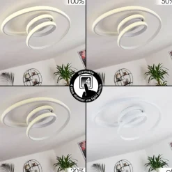 hofstein Plafonnier Ignal LED Blanc, 1 lumière