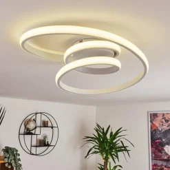 hofstein Plafonnier Ignal LED Blanc, 1 lumière