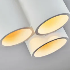 hofstein Plafonnier Ililai Blanc, 3 lumières