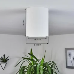 hofstein Plafonnier Ililai Blanc, 1 lumière