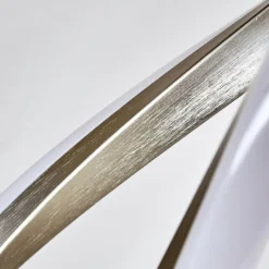 hofstein Plafonnier Imatro LED Nickel mat, 2 lumières