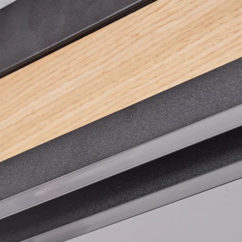 hofstein Plafonnier Inzino LED Écru, Noir, 2 lumières