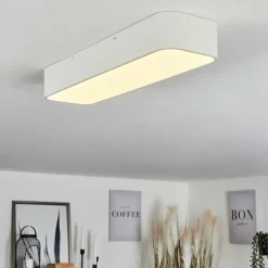 Lampe Plafonnier Iriondo LED Blanc, 1 lumière, Télécommandes* Éclairage Led
