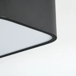 Lampe Plafonnier Iriondo LED Noir, 1 lumière, Télécommandes* Éclairage Led